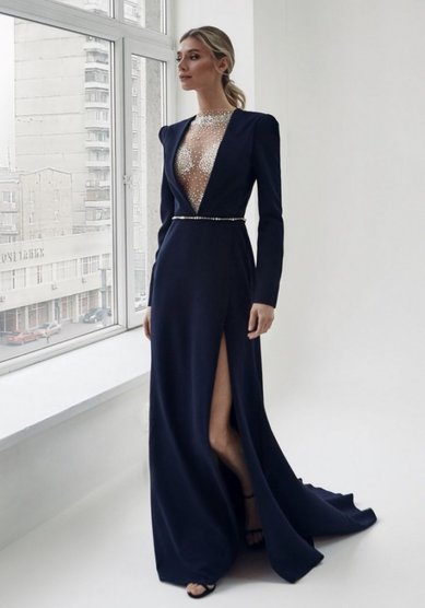 Вечернее платье Голди-M68705 - Салон свадебных и вечерних платьев для современных невест MegaDay...