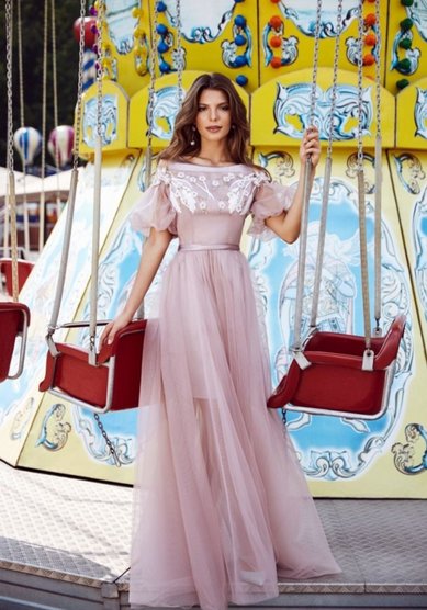 Вечернее платье Иланса-M68710 - Салон свадебных и вечерних платьев для современных невест MegaDay...