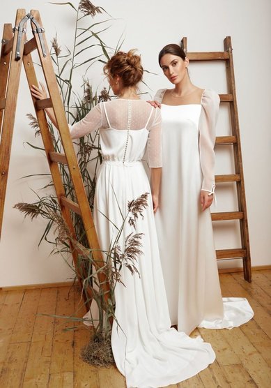 Свадебное платье Фоэр-M68727 - Салон свадебных и вечерних платьев для современных невест MegaDay...