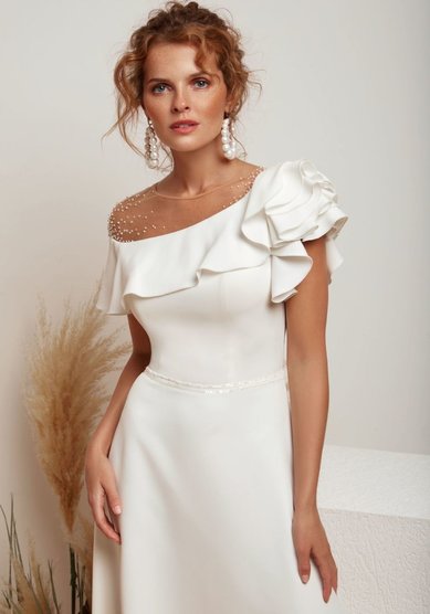 Свадебное платье Астра-M68730 - Салон свадебных и вечерних платьев для современных невест MegaDay...