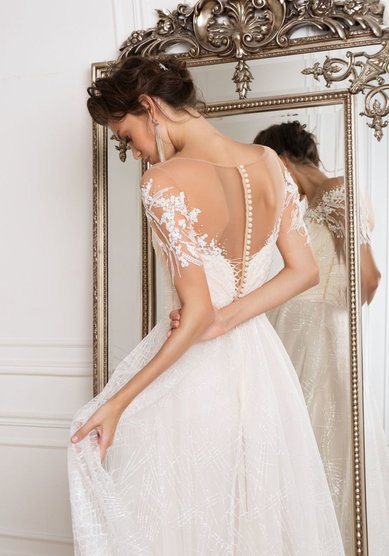 Свадебное платье Бриония-M68734 - Салон свадебных и вечерних платьев для современных невест MegaDay...