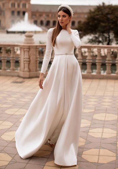 Свадебное платье CALLY 19313-В68739 - Свадебный салон ВЕГА