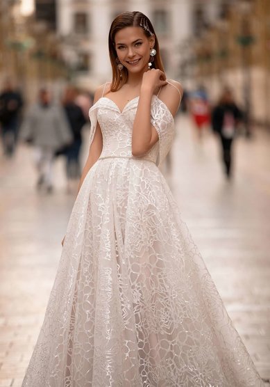 Свадебное платье CLARA 21028-В68742 - Свадебный салон ВЕГА