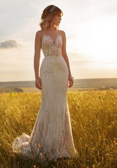 Свадебное платье UNA-В68767 - Свадебный салон ВЕГА