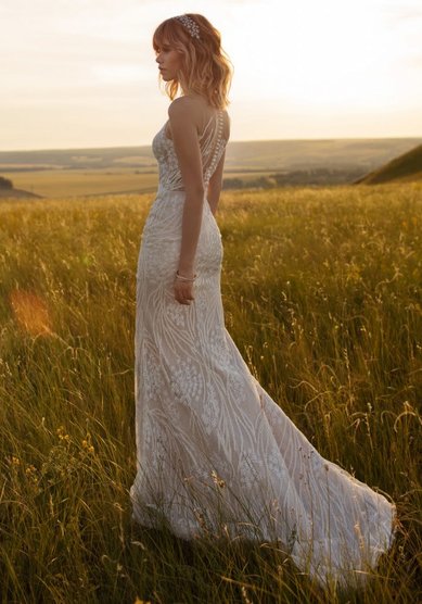 Свадебное платье UNA-В68767 - Свадебный салон ВЕГА