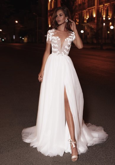 Свадебное платье AK86-Б68846 - Свадебный салон Белый Авантаж