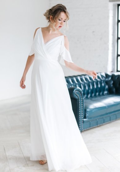 Свадебное платье Олимпия-М68857 - Свадебный салон МОЯ СВАДЬБА