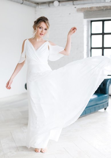 Свадебное платье Олимпия-М68857 - Свадебный салон МОЯ СВАДЬБА