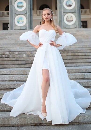 Свадебное платье Аделин-О68859 - Студия - Ателье Очарование