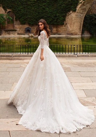 Свадебное платье Jeffery 17345-1-Э68889 - Свадебный салон Эдем