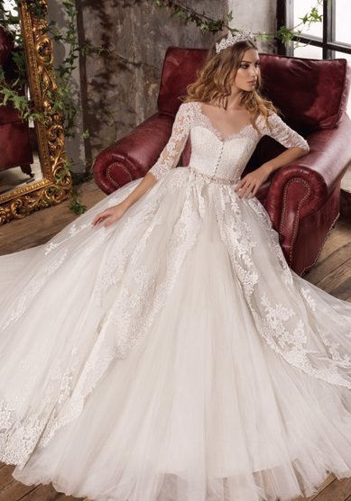 Свадебное платье Brittany 15315-Э68921 - Свадебный салон Эдем