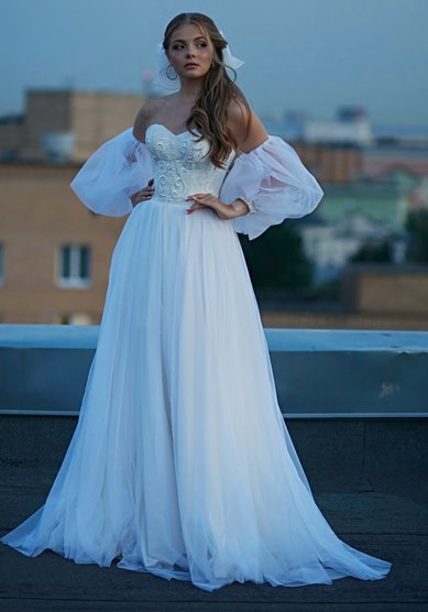 Свадебное платье Аврора-О68975 - Студия - Ателье Очарование