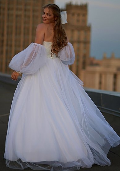 Свадебное платье Аврора-О68975 - Студия - Ателье Очарование