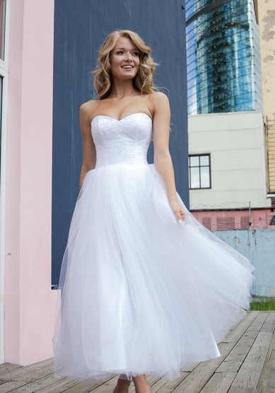 Свадебное платье Дейзи-М69060 - Свадебный салон МОЯ СВАДЬБА