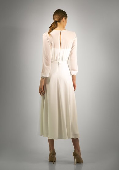 Свадебное платье Вивиан миди-М69153 - Свадебный салон МОЯ СВАДЬБА