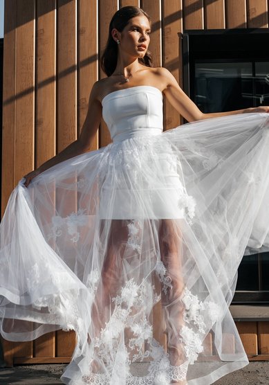 Свадебное платье Флора-М69426 - Свадебный салон МОЯ СВАДЬБА