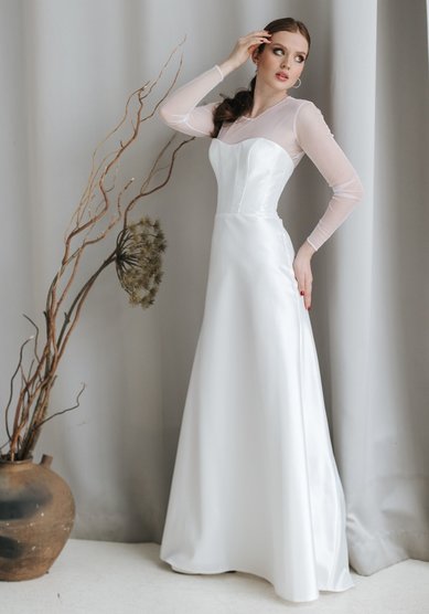 Свадебное платье Дакота-М69457 - Свадебный салон МОЯ СВАДЬБА