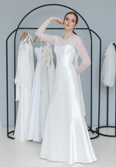 Свадебное платье Дакота-М69457 - Свадебный салон МОЯ СВАДЬБА