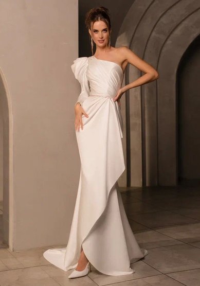 Свадебное платье ММ 0807-M69510 - Салон свадебных и вечерних платьев для современных невест MegaDay...