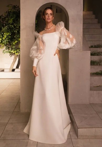 Свадебное платье ММ 0801-M69516 - Салон свадебных и вечерних платьев для современных невест MegaDay...