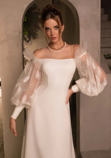 Свадебное платье ММ 0801-M69516 - Салон свадебных и вечерних платьев для современных невест MegaDay...