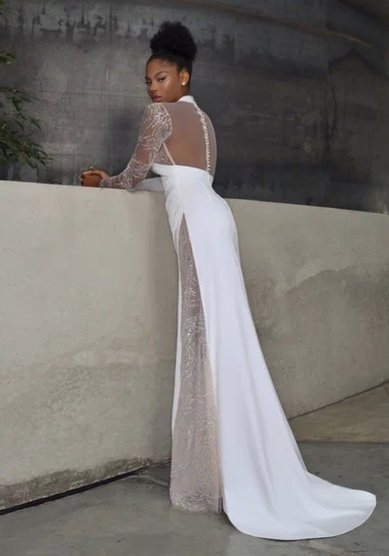 Свадебное платье ММ 0855-M69546 - Салон свадебных и вечерних платьев для современных невест MegaDay...