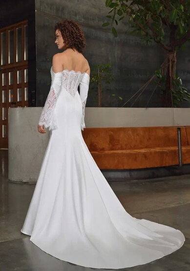 Свадебное платье ММ 0862-M69553 - Салон свадебных и вечерних платьев для современных невест MegaDay...