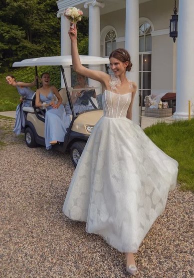 Свадебное платье ТК 0682-M69566 - Салон свадебных и вечерних платьев для современных невест MegaDay...