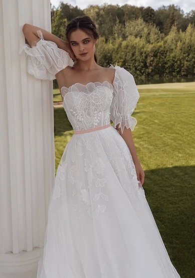 Свадебное платье ТК 0690-M69574 - Салон свадебных и вечерних платьев для современных невест MegaDay...