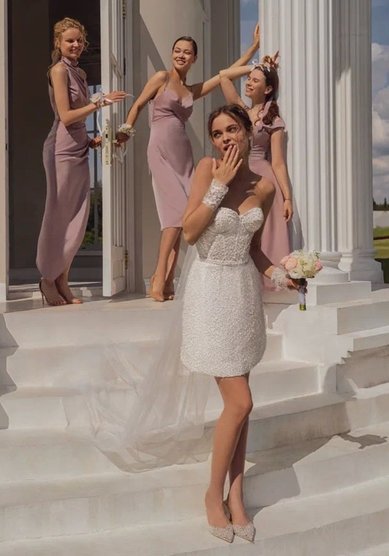 Свадебное платье ТК 0696-M69580 - Салон свадебных и вечерних платьев для современных невест MegaDay...