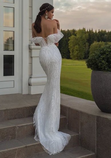 Свадебное платье ТК 0697-M69581 - Салон свадебных и вечерних платьев для современных невест MegaDay...