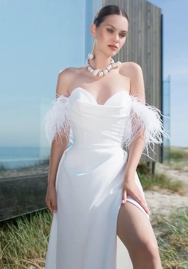 Свадебное платье К 0494-M69594 - Салон свадебных и вечерних платьев для современных невест MegaDay...