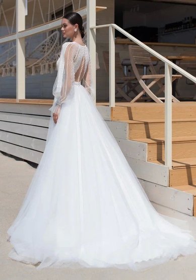 Свадебное платье К 0496-M69596 - Салон свадебных и вечерних платьев для современных невест MegaDay...