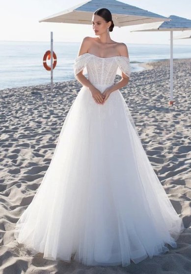 Свадебное платье К 0497-M69597 - Салон свадебных и вечерних платьев для современных невест MegaDay...