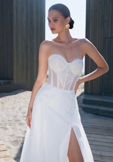 Свадебное платье К 0498-M69598 - Салон свадебных и вечерних платьев для современных невест MegaDay...