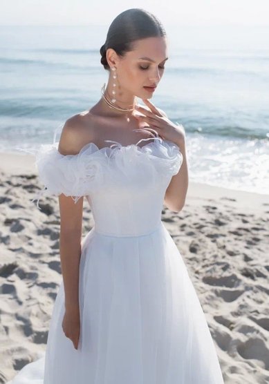 Свадебное платье К 0501-M69601 - Салон свадебных и вечерних платьев для современных невест MegaDay...