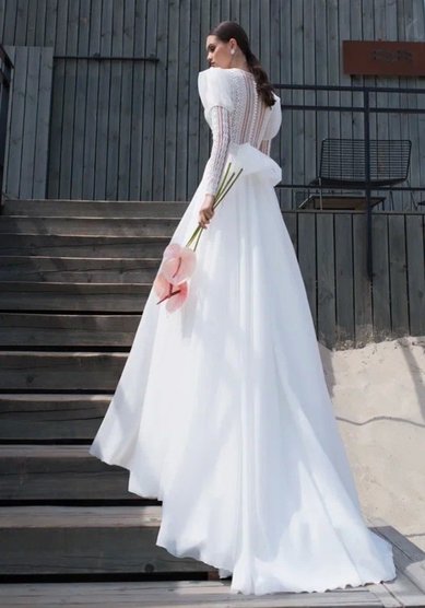 Свадебное платье К 0504-M69604 - Салон свадебных и вечерних платьев для современных невест MegaDay...