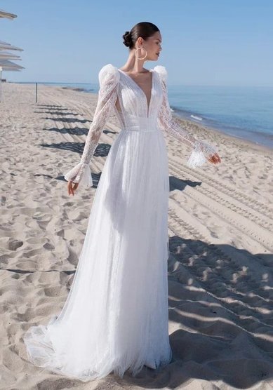 Свадебное платье К 0509-M69609 - Салон свадебных и вечерних платьев для современных невест MegaDay...