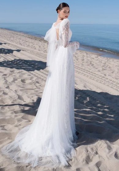 Свадебное платье К 0509-M69609 - Салон свадебных и вечерних платьев для современных невест MegaDay...