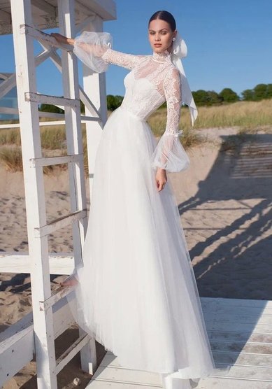 Свадебное платье К 0512-M69612 - Салон свадебных и вечерних платьев для современных невест MegaDay...