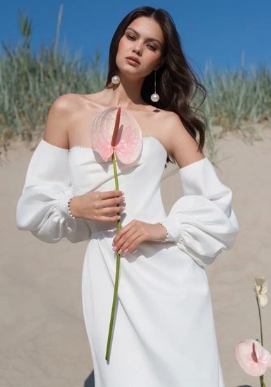 Свадебное платье К 0515-M69615 - Салон свадебных и вечерних платьев для современных невест MegaDay...