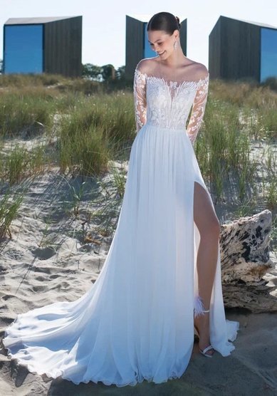 Свадебное платье К 0518-M69619 - Салон свадебных и вечерних платьев для современных невест MegaDay...