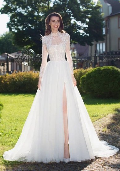 Свадебное платье ММ 0863-M69641 - Салон свадебных и вечерних платьев для современных невест MegaDay...