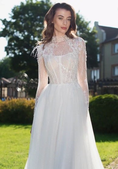 Свадебное платье ММ 0863-M69641 - Салон свадебных и вечерних платьев для современных невест MegaDay...