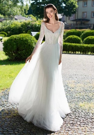 Свадебное платье ММ 0864-M69642 - Салон свадебных и вечерних платьев для современных невест MegaDay...