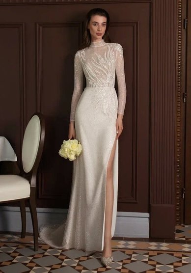 Свадебное платье ММ 0868-M69646 - Салон свадебных и вечерних платьев для современных невест MegaDay...