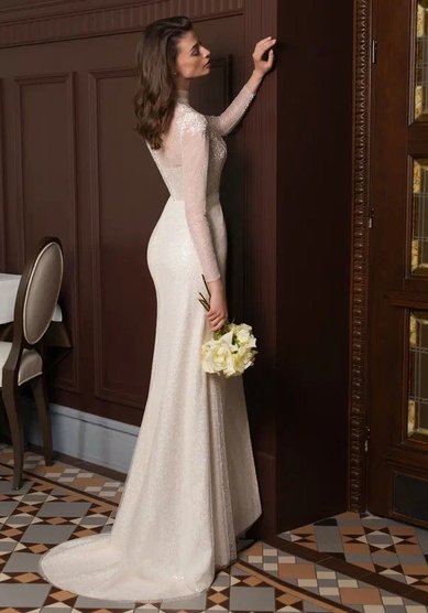 Свадебное платье ММ 0868-M69646 - Салон свадебных и вечерних платьев для современных невест MegaDay...