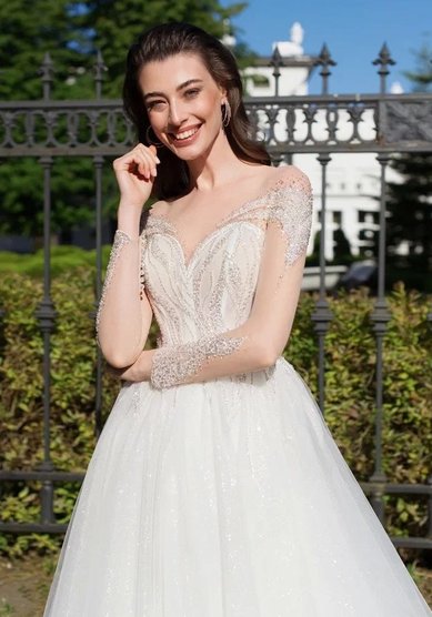 Свадебное платье ММ 0869-M69647 - Салон свадебных и вечерних платьев для современных невест MegaDay...