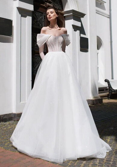 Свадебное платье ММ 0870-M69730 - Салон свадебных и вечерних платьев для современных невест MegaDay...