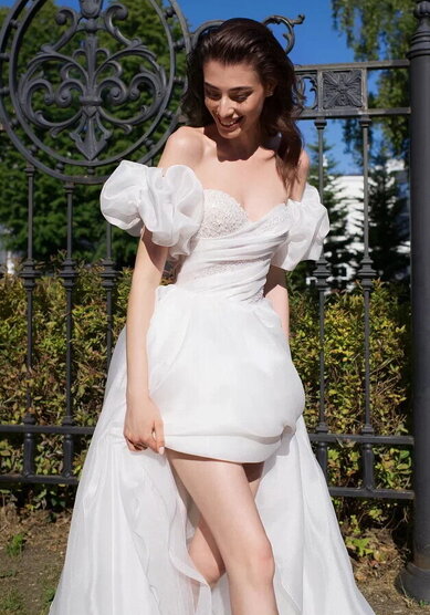 Свадебное платье ММ 0874-M69734 - Салон свадебных и вечерних платьев для современных невест MegaDay...